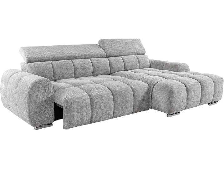 Ecksofa ICONIC Stoff carbon gray