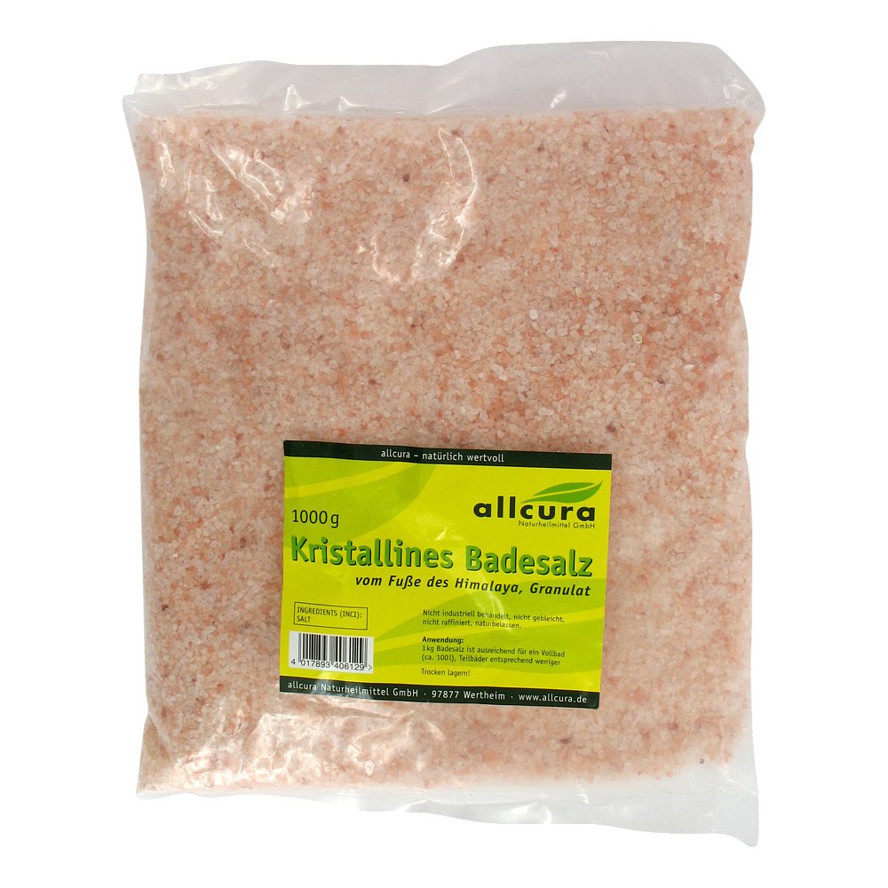 allcura Naturheilmittel GmbH Kristallines Badesalz v.Fusse d.Himalaya 08843011