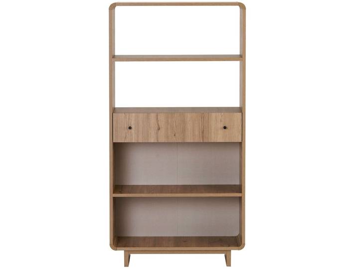 Bücherregal Georis Eiche Holzwerkstoff B 78 H 153 cm - Bücherregal