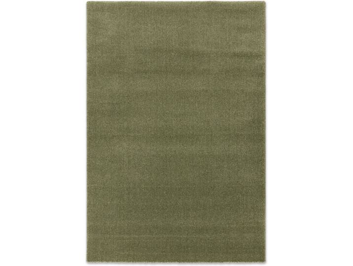 Teppich Pure 250 , grün, B:160cm H:21mm L:230cm, Polypropylen, SCHÖNER WOHNEN-KOLLEKTION, Teppiche, Teppich, Indoor, dichter robuster Teppich mit leichtem Glanz, Oeko-Tex