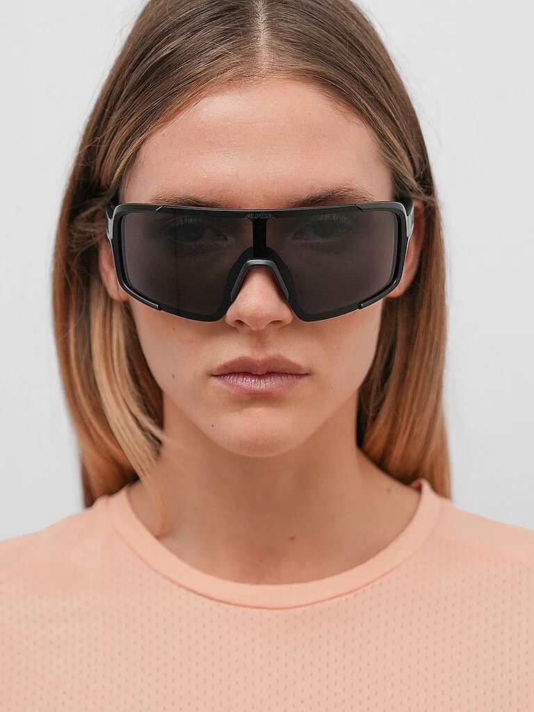 ALPINA Damen Radbrille Lumin schwarz W