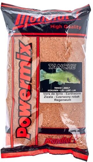 Sensas Mondial-F Powermix Groundbait-Suder (Tanches)-Earthworm
