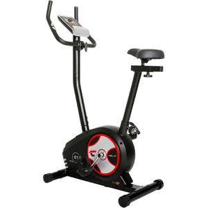 Christopeit Ergometer BT 4, 7 kg Schwungmasse, Upright-Bike, mit Pulsmesser, 24-stufiger Magnetwiderstand