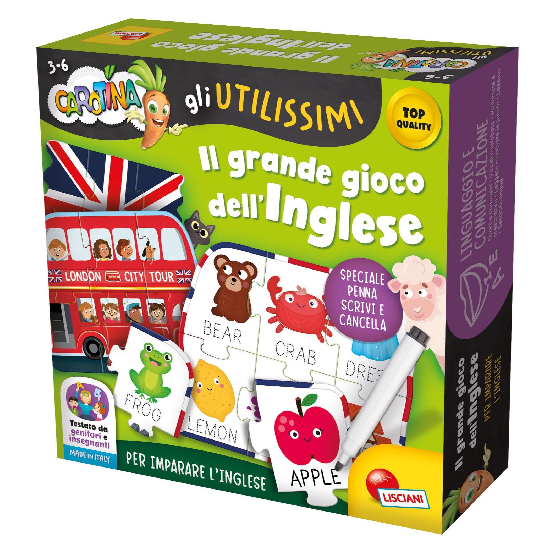 Lisciani Karotte Das Grosse Spiel Der Engländer (Englisch) (47659874)