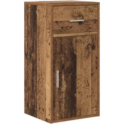 vidaXL Brauner Aufbewahrungsschrank Altholz Holz Mittel Aufbewahrung