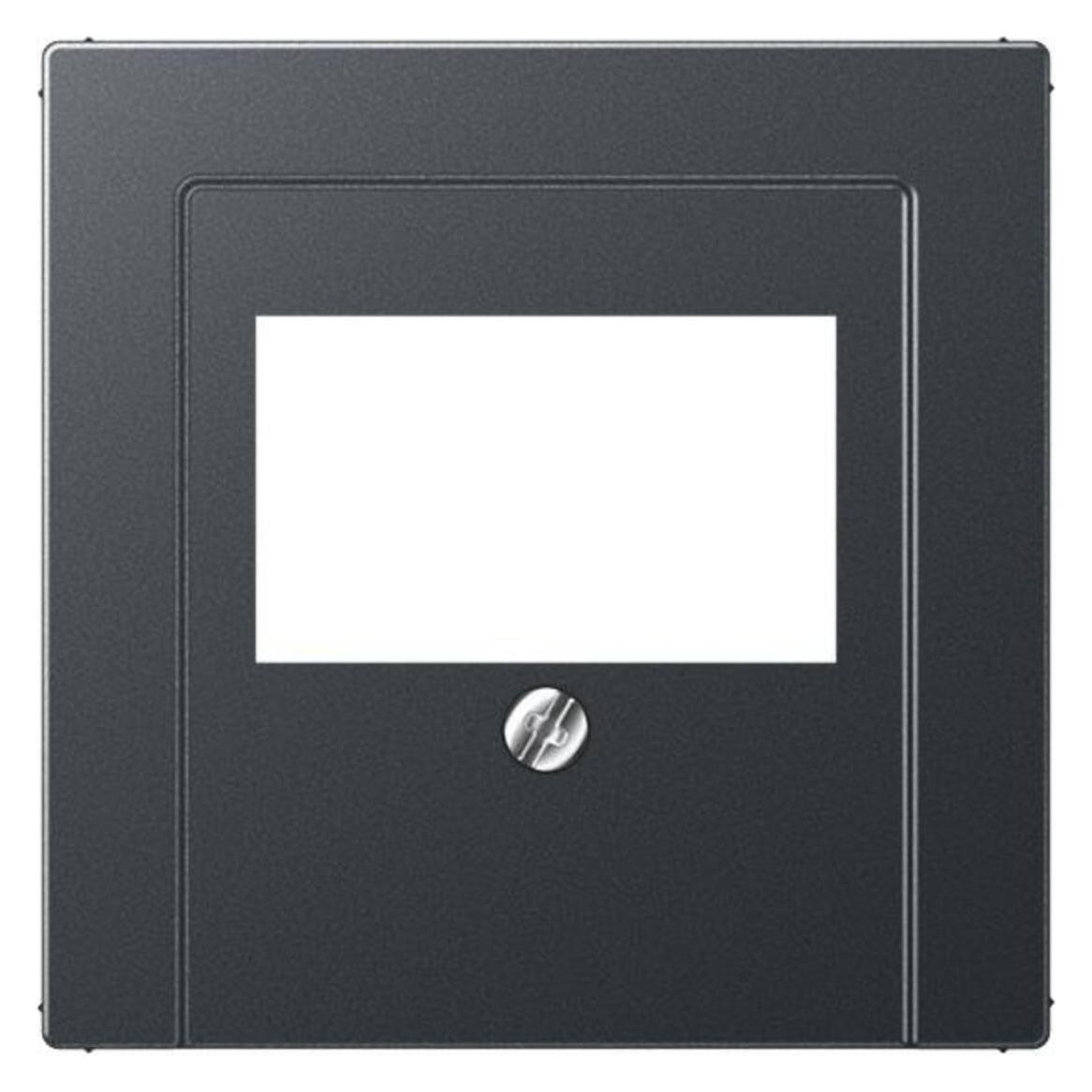 JUNG Abdeckung f.USB A569BFPLTANM Ladegerät bruchs. Serie A anthrazit mat (A569BFPLTANM)
