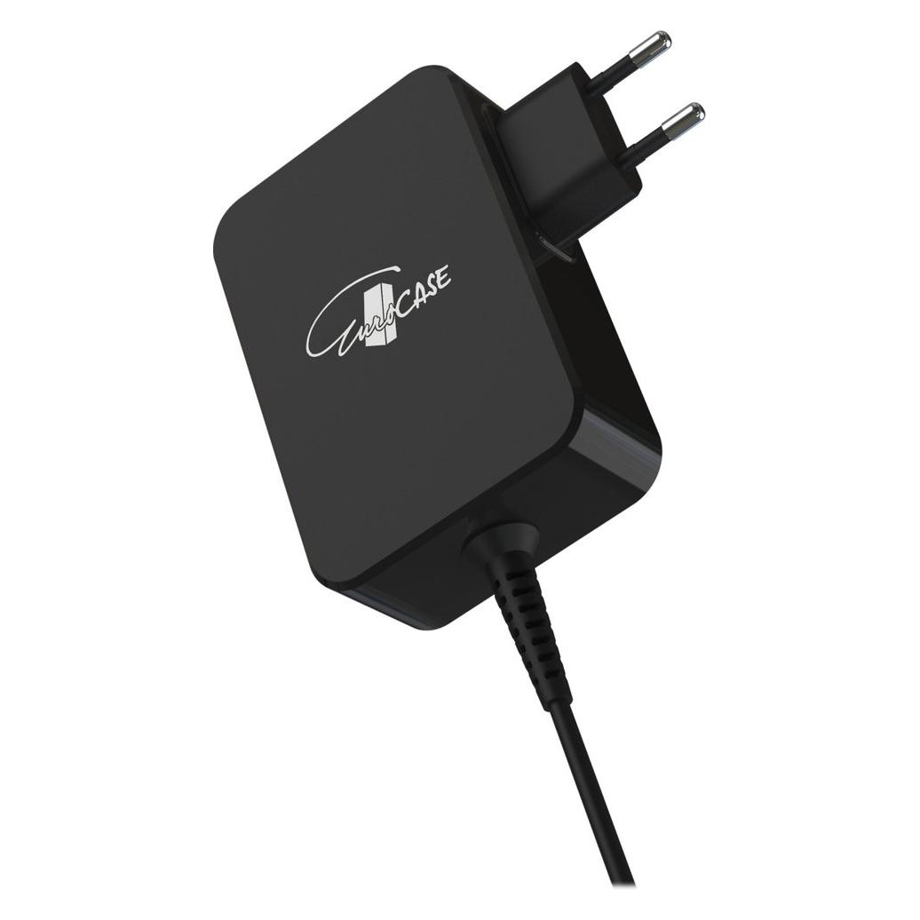 Eurocase AD-716 černá / Napájecí adaptér / 65W GaN / USB-C PD / 7 koncovek (65 W, 1 Port) (P001057859716)
