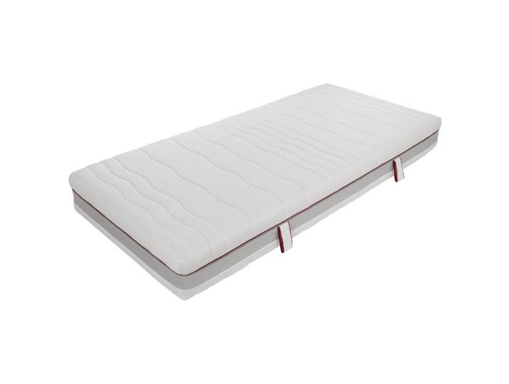 Matratze Vario Gel Kaltschaum-Gelkern 140 x 200 x 22 cm Weiß