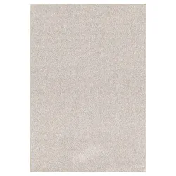 TEPPICH Niederflor Uni COLFOSCO Polypropylen Beige 133 x 133 cm