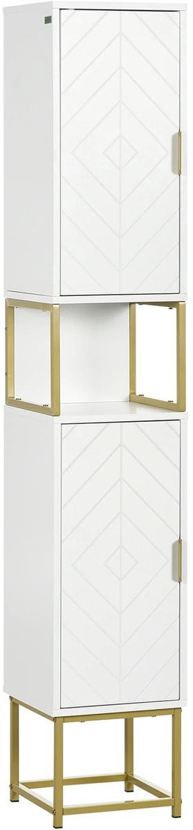 Badkamerkastje van MDF voor de badkamer, slaapkamer of hal
