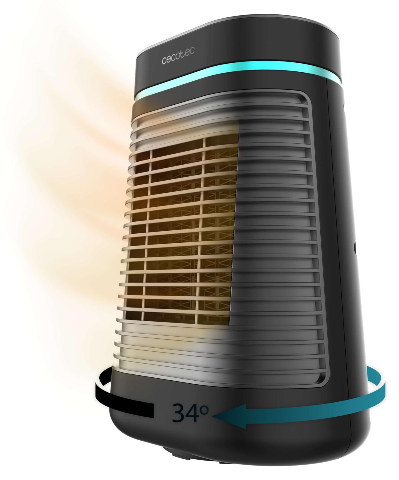 Cecotec ReadyWarm 1550 Max Ceramic Rotate Smart Keramische verwarming, zwart
