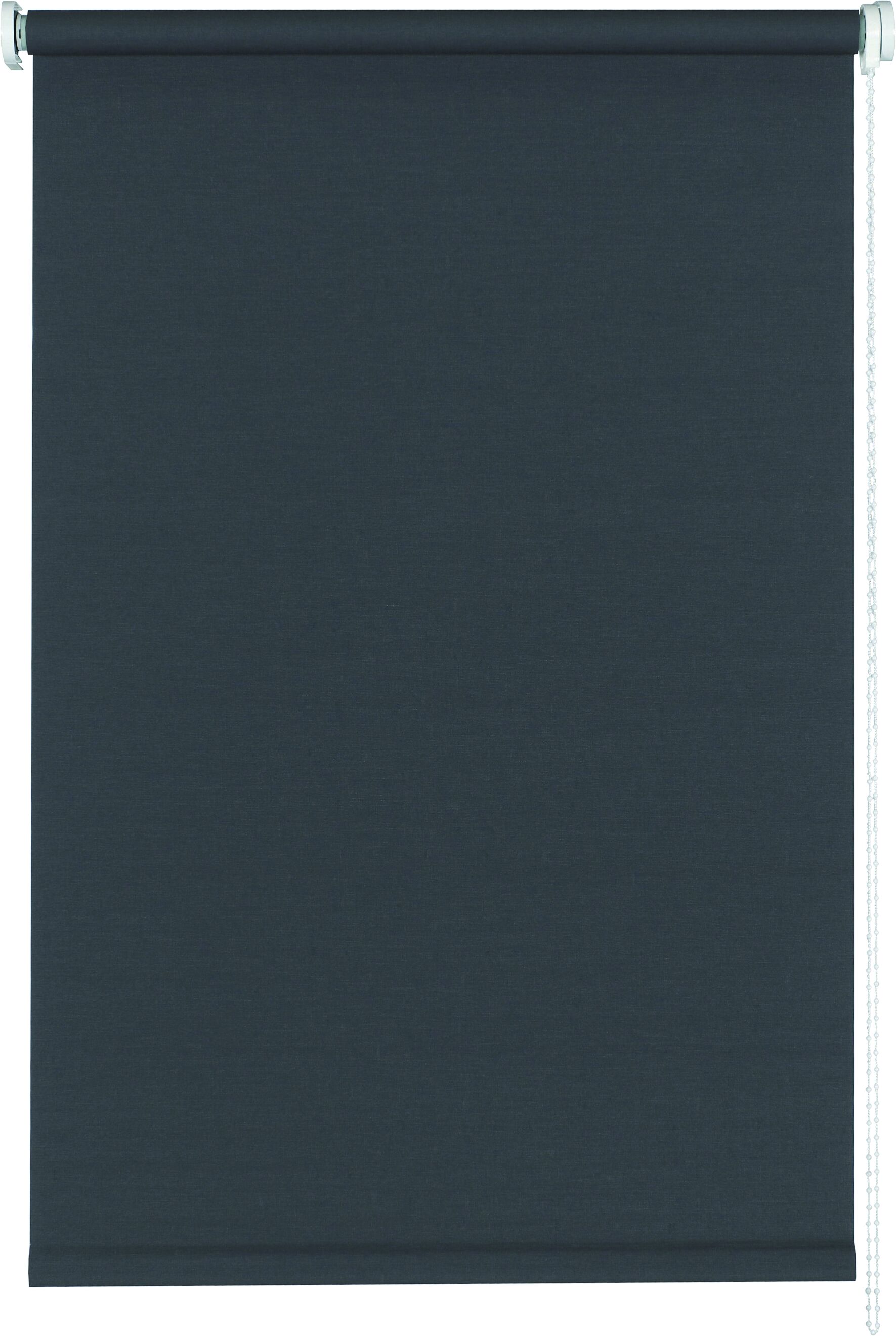Seitenzugrollo GARDINIA "Seitenzug-Rollo Verdunklung", grau, B:80cm H:180cm, Polyester, Rollos, Seitenzugrollo, lichtundurchlässig grau 180cm, einseitig verschiebbar, 80cm