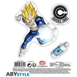 Abysse, Sticker, DRAGON BALL - Stickers - 16x11cm 2 sheets - DBZ Goku-Vegeta X5 (2 Sticker)