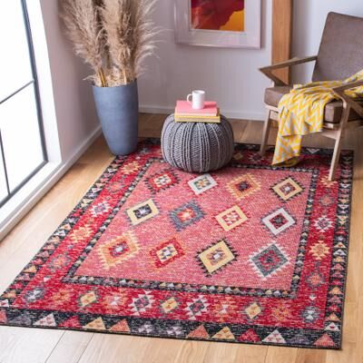 SAFAVIEH Montage Ostilia Indoor/ Outdoor Waterproof Patio Backyard Rug