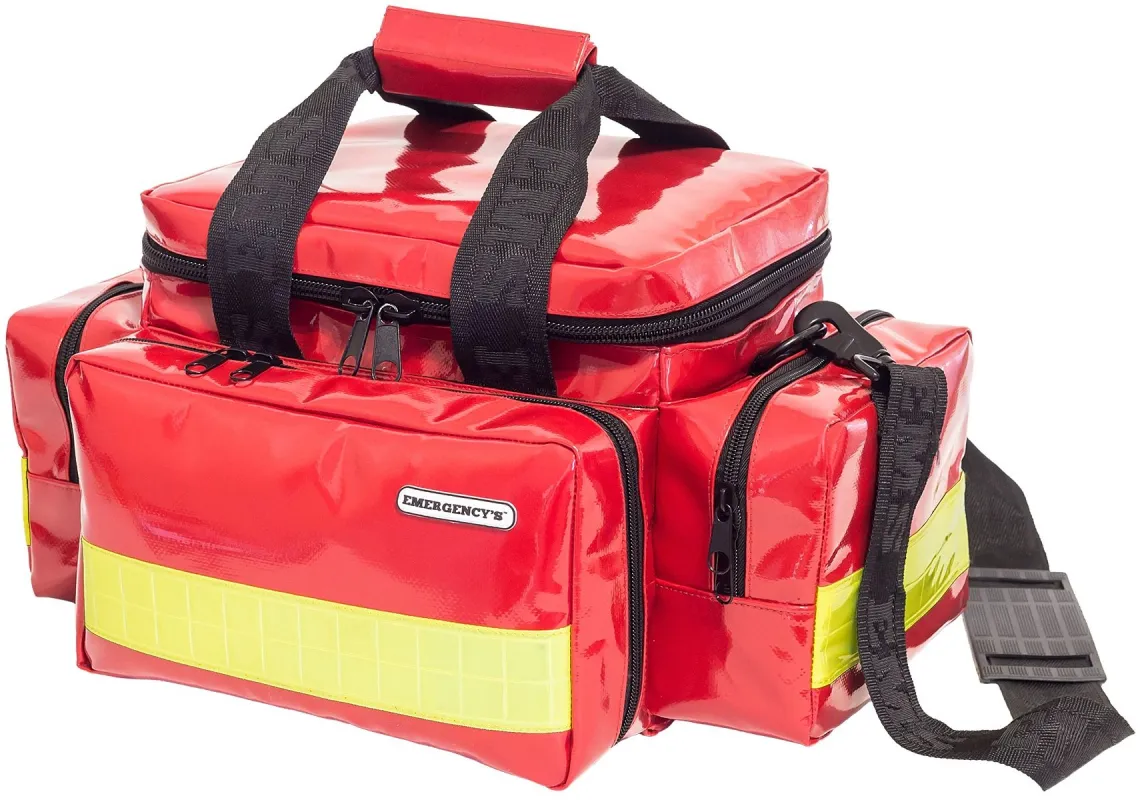 Elite Bags LIGHT BAG Notfalltasche, Plane 44 x 25 x 27 cm, Farbe rot EM13.021