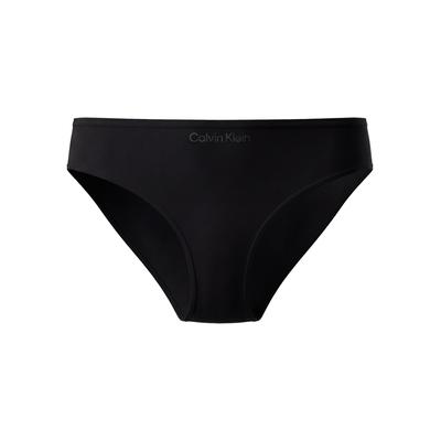 Bikinislip "BIKINI", Damen, Gr. S (36), Web, schwarz, Web, Obermaterial: 70% Nylon, 30% Elasthan, CALVIN KLEIN UNDERWEAR, unifarben, körpernah, Unterhosen, Körpernahe Passform ohne Nähte