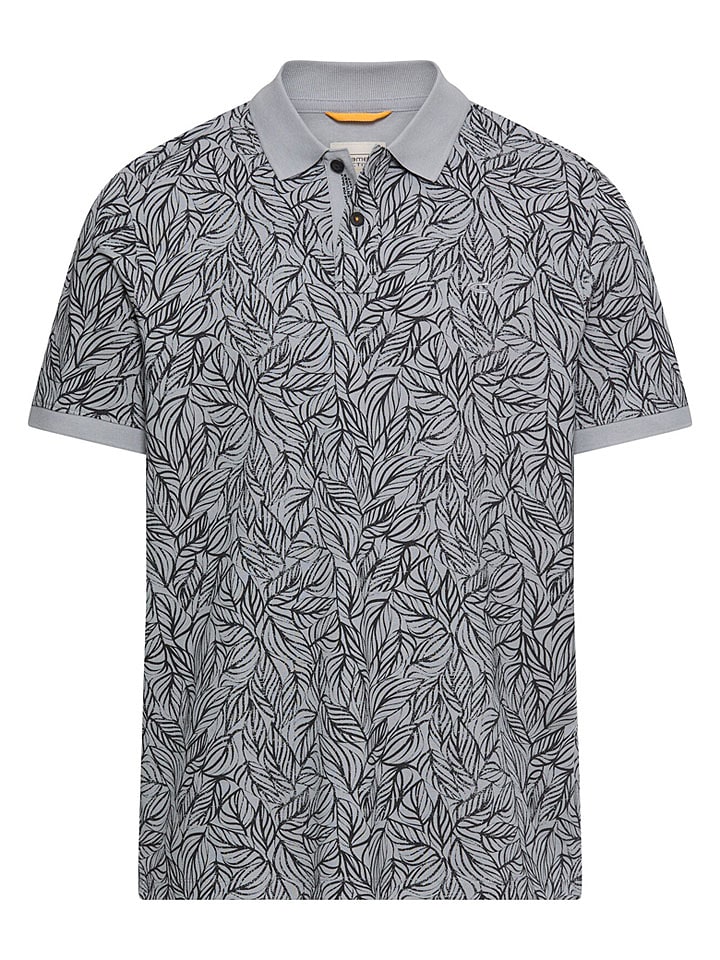 Camel Active Poloshirt in Graublau - M
