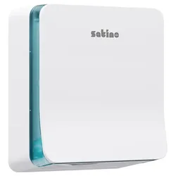 Wepa Satino HYGINITY Falthandtuchspender S weiß für niedrige bis mittlere Frequenzen, formschönes Design