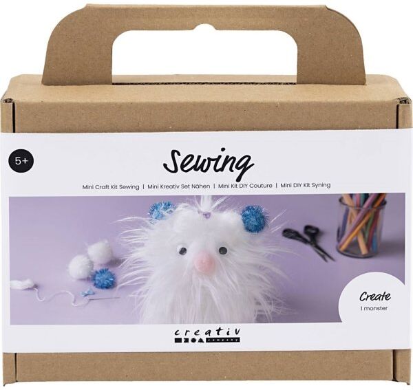 No-Name Mini Diy Kit Syning, Fluffy Monster