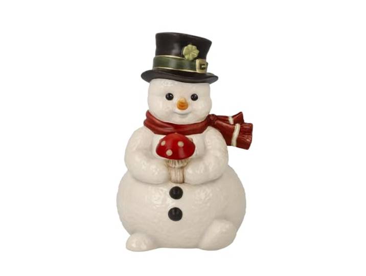 Goebel Sneeuwpopfiguur kleine geluksbode - sneeuwpoppen Kerstmis
