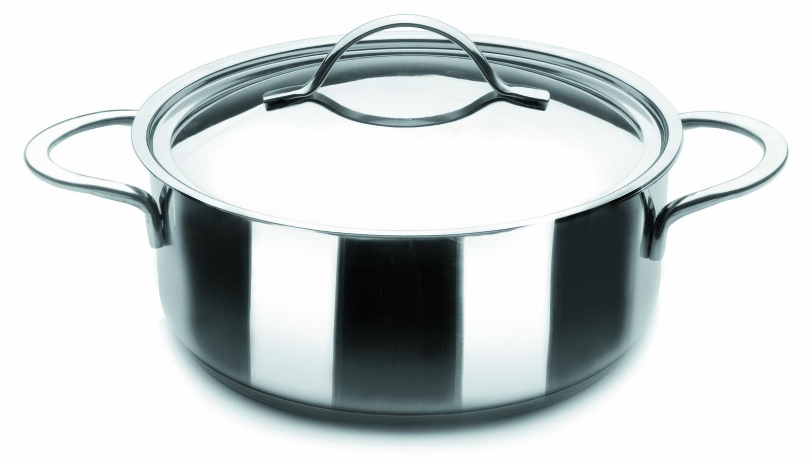 Ibili Inox Noah braadpan, 20 cm, zilverkleurig