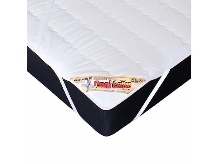 Cool Cotton Matratzenschoner 180x220cm - Kühlende Matratzenauflage - 100% Reine Baumwolle - Waschbar bei 60 Grad - Matratzenschutzbezüge