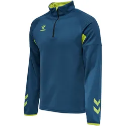 hummel, Herren, Laufjacke, Lead Pro Half Zip (XL), Blau, XL