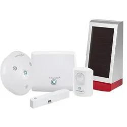 Homematic IP, Einbruchschutz + Alarmanlage, Set Sicherheit,Alarm + Aussensirene