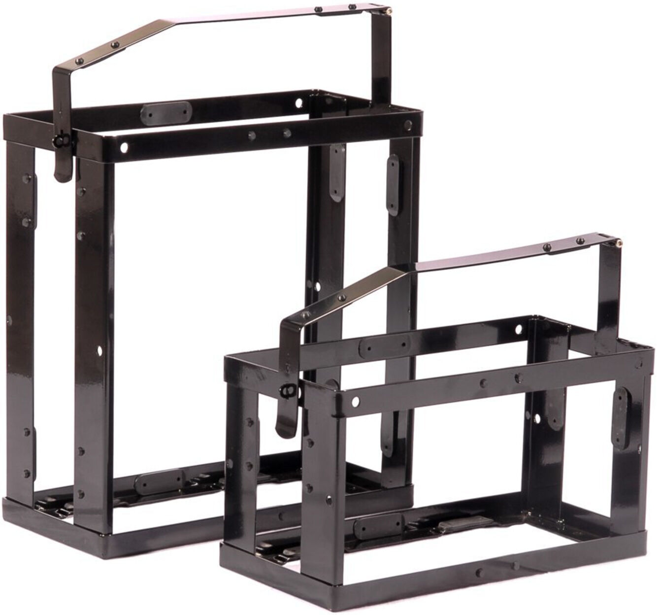 Kanisterhalterung L.377mm B.174mm H.293mm Tiefschwarz RAL 9005 2,17kg VALPRO (KR0079)