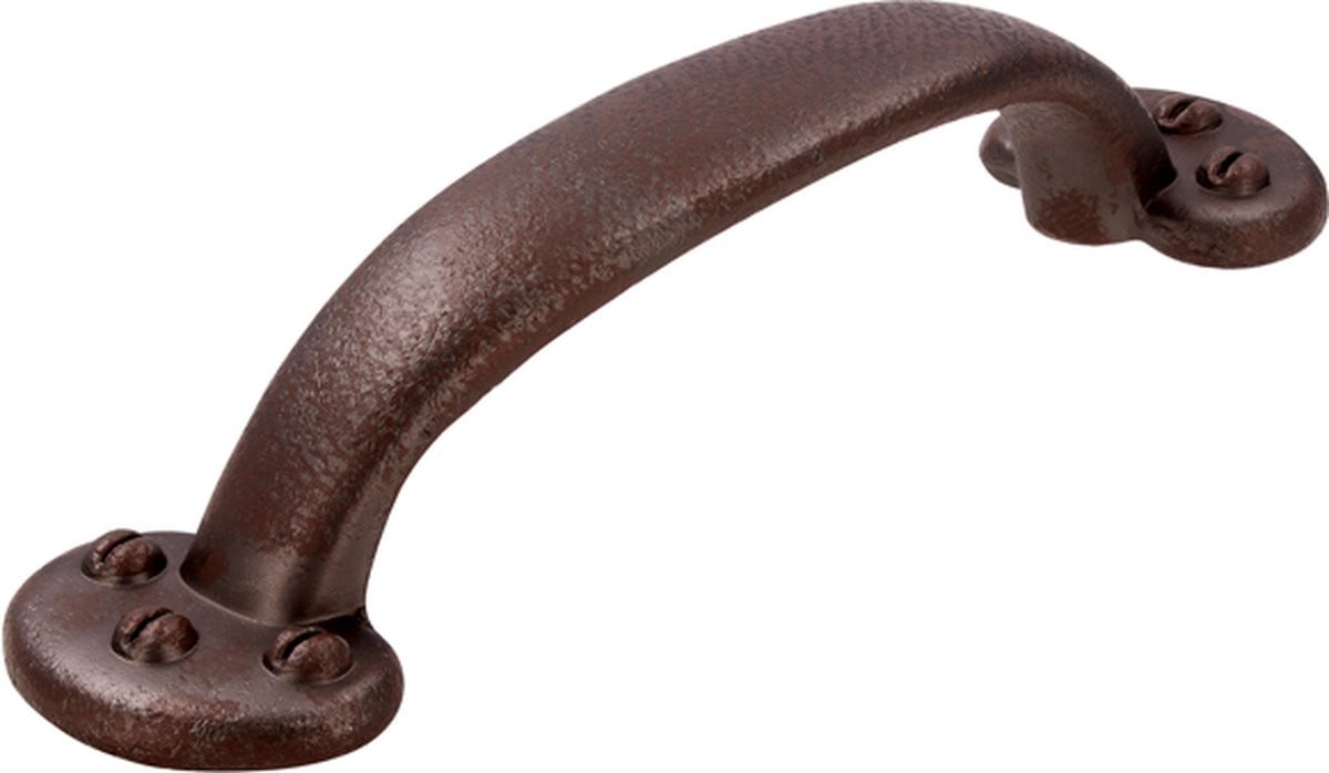 Siro meubelgreep Finn - 144 mm - Roest bruin - Landelijk - Massief - 1681-144ZN66