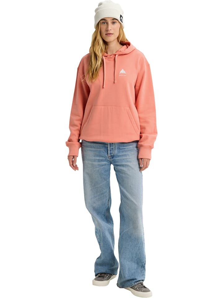 Burton Hoodie "Mountain" in Lachs - L