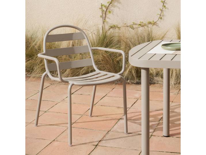 Kave Home Tuinstoel Joncols - Taupe