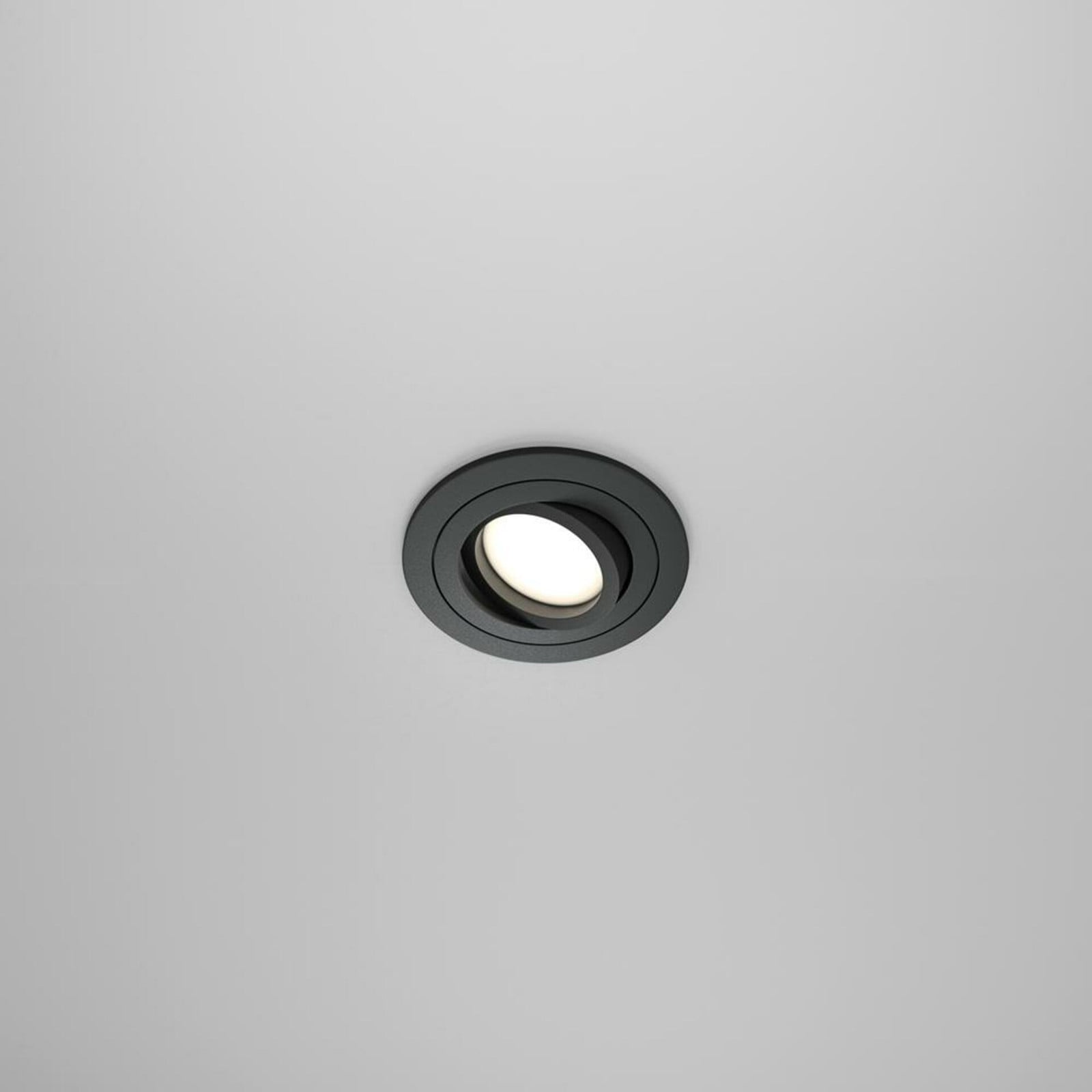 Maytoni DL023-2-01B Inbouwspot, GU10, IP20, zwart