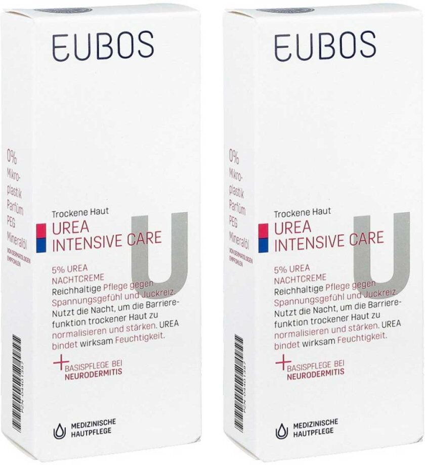 Eubos Trockene Haut Urea 5% Nachtcreme