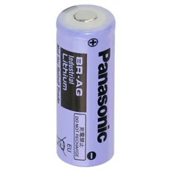 Panasonic Lithium 3V Batterie BR-AG Zelle Size A, BR17455, 2200mAh