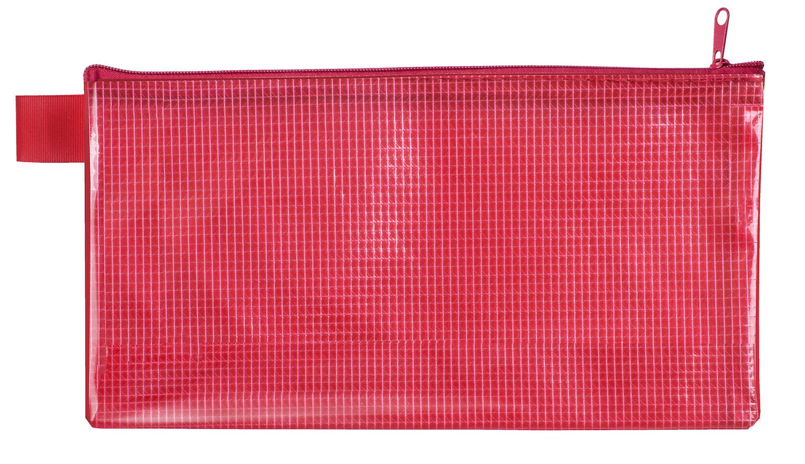 VELOFLEX Reißverschlussbeutel DIN lang rot 2706020
