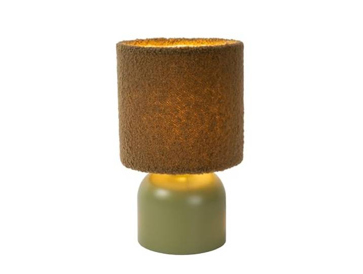 Lucide WOOLLY - Lampe de table - Ø 16 cm - 1xE14 - Vert