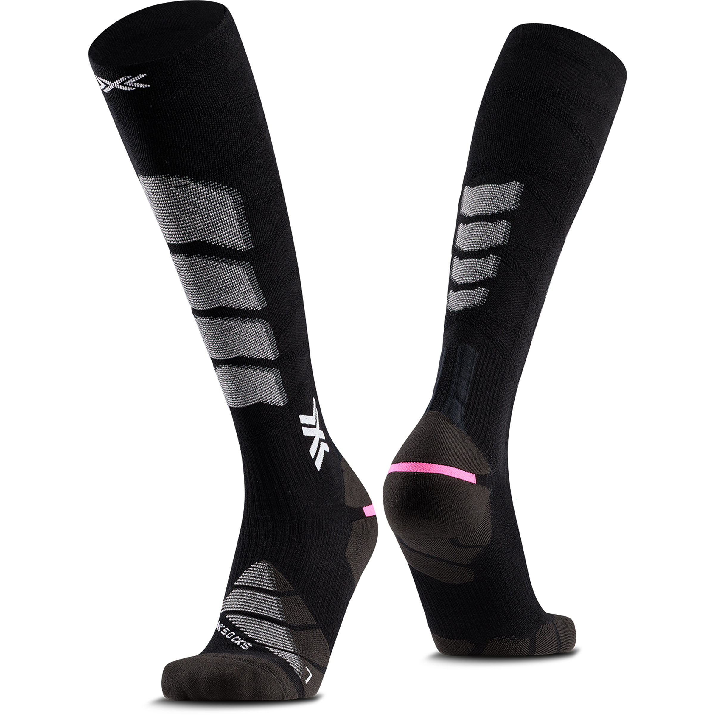 X-Bionic Ski Anatomix Merino OTC Damen Skisocken schwarz Größe 39 Freeride | Skifahren Hautfreundlich Merinowolle
