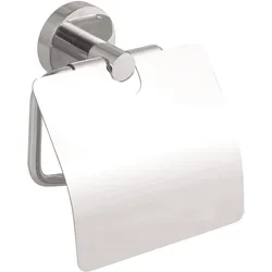 tesa, Toilettenpapierhalter, SMOOZ WC-Papierrollenhalter inkl. Klebelösung ohne Bohren