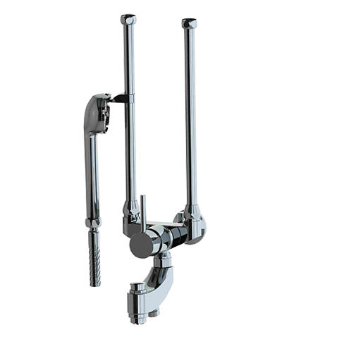 KWC Einhebel Wandbatterie Wanne ND, Wanneneinlauf automatisch umschaltend, chromeline 114.81 Z 291