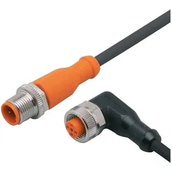 ifm Electronic Verbindungskabel, Elektronikkabel + Stecker, Schwarz