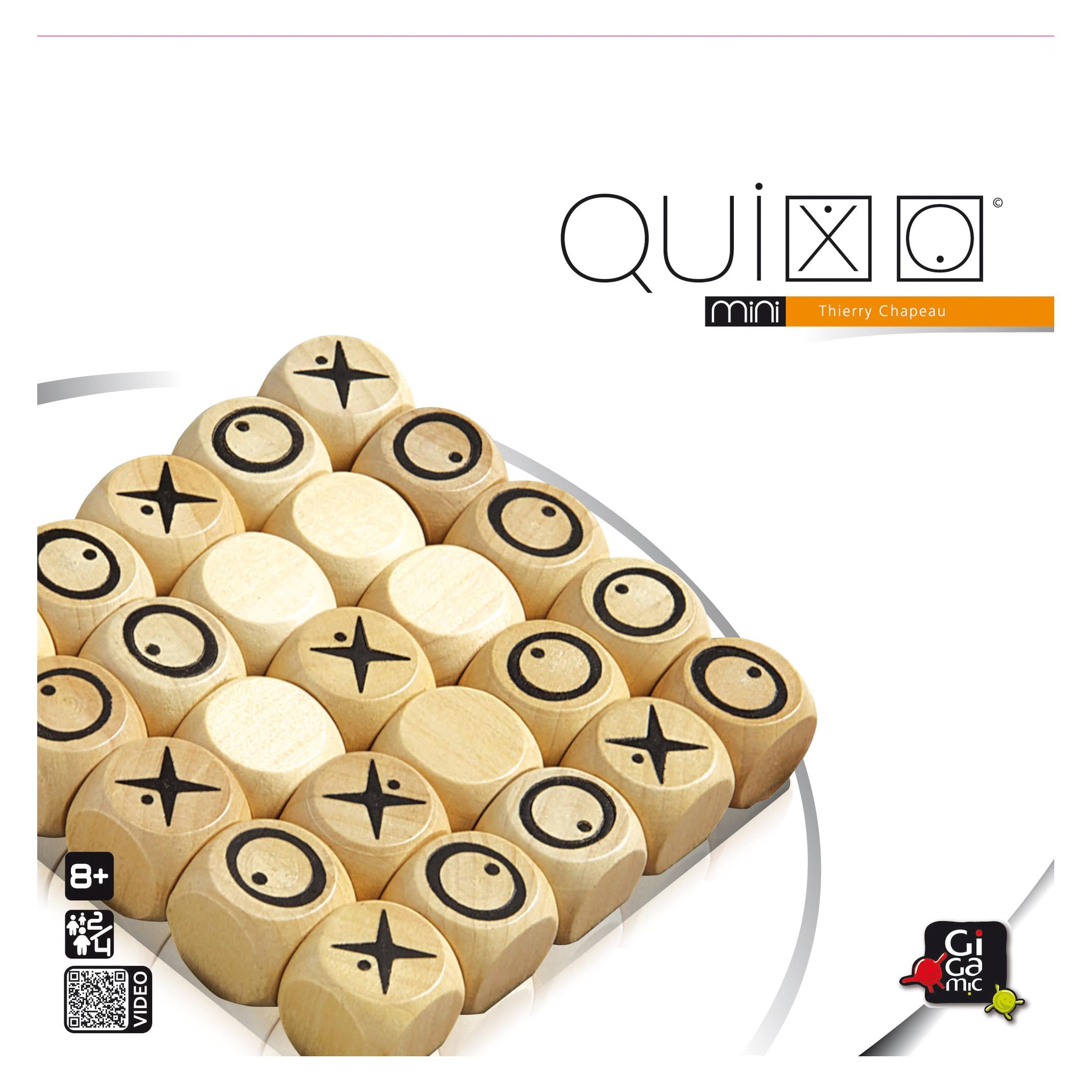 Gigamic Quixo Mini (Deutsch, Englisch, Französisch, Italienisch, 2 - 4 Spieler) (GIGD2007)