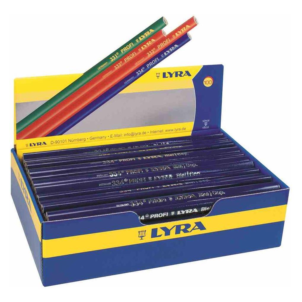 Lyra Blei-Kopierstift 24 cm oval, 3/4 blei, 1/4 kopier (1x) (L4342103)
