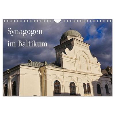 Synagogen im Baltikum (Wandkalender 2026 DIN A4 quer), CALVENDO Monatskalender