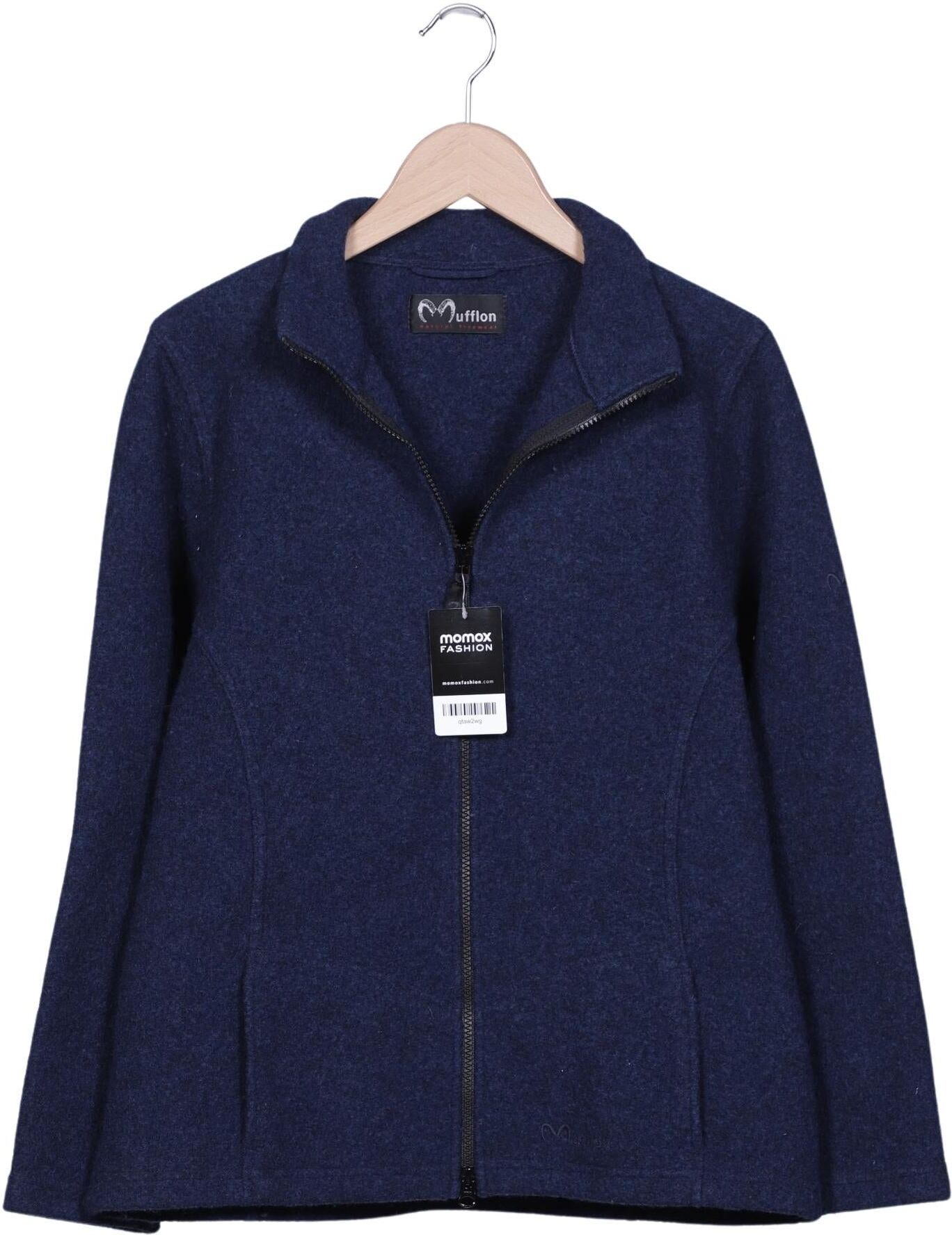 Mufflon Damen Jacke, Marineblau, Gr. M, Merino - Second Hand