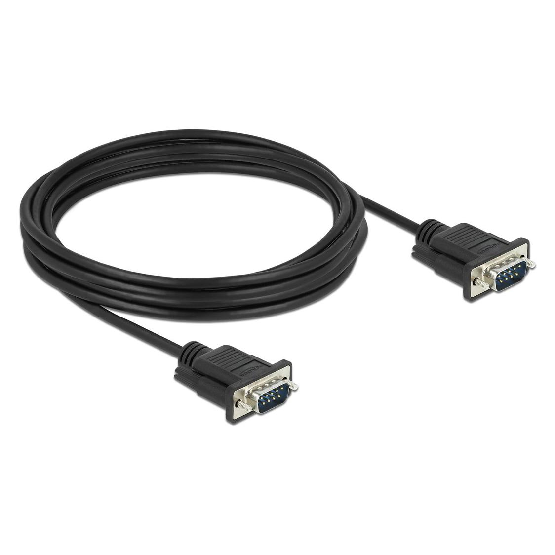 Delock Anschlusskabel RS-232 DB9, m-m 4 m (4 m, Industriekabel) (86618)