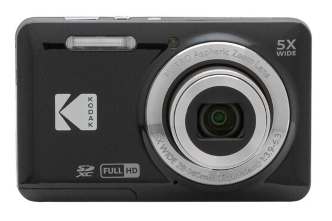 Kodak Pixpro X55 (FZ55 inkl. Tasche) Kompaktkamera 5x Opt. Zoom (Schwarz) X55BK3