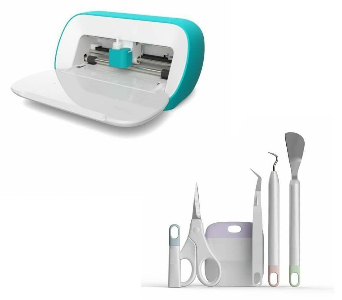 Selius Snijmachine Wit en Turquoise - Snijplotter, Hobbyplotter, Stickermachine en Knutselmachine