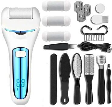 Uplift Essentials Professional Electric Foot Sandpaper Callus Remover blue