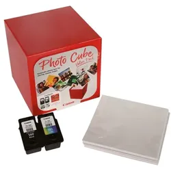 Canon Value Pack: Tintenpatronen-Set »PG-560 & CL-561« inkl. Photo Cube und 40 Blatt F schwarz